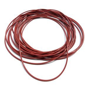 Joint torique en silicone rouge, 70A