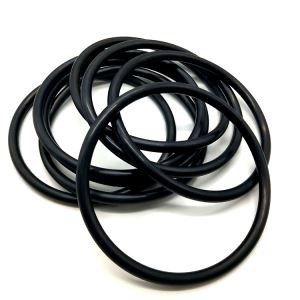 Anneau de caoutchouc O NBR de couleur noire