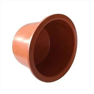Sceau de chapeau de diaphragme en caoutchouc de tissu de tissu