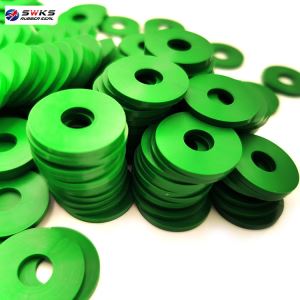 Rondelle de couleur verte en nitrile NBR Buna-N